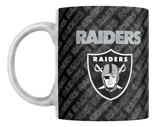 Taza Personalizada Equipo Nfl Las Vegas Raiders