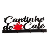 Porta Xicara De Cafe Pequeno Cantinho Do Cafe Mdf Adesivo