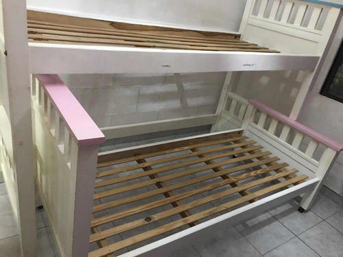 Cama Cucheta Superpuesta Madera Con Ruedas Cama De Abajo 