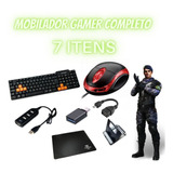 Kit Gamer Mobilador Teclado Mouse P/ Celular Free Fire Cod