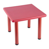 Mesa Cuadrada Rojo Infantil