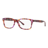 Lentes Oftalmico Ray Ban Rx5428 8175 Rojo Y Purpura Original