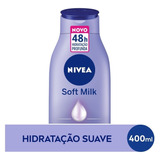 Loção Hidratante Nivea Soft Milk Hidratação Profunda 400ml