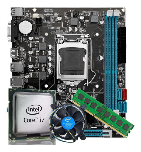 Kit Upgrade Gamer Intel I7 3.8ghz + H61 + 8gb De Ram