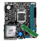 Kit Upgrade Gamer - Intel Core I7 3.8ghz + H61 + 8gb De Ram 