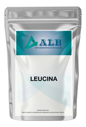 Leucina 250 Gr Aminoácido Puro Grado Usp Alb Sabor Caracteristico