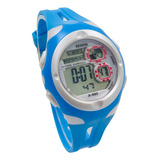 Reloj Pulsera Digital Deportivo Impermeable Pequeño Azul