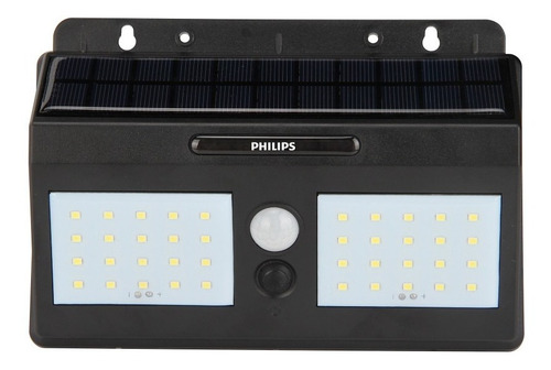 Proyector Solar Philips Con Sensor 128 Leds 3w=30w Exterior