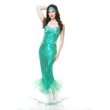 Disfraz De Sirena Para Mujer Talla: S Halloween