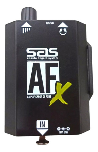 Amplificador Para Fone De Ouvido Santo Angelo Afx Xlr