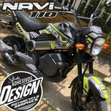 Calcomanias Honda Navi Personalizadas Kit De Stickers