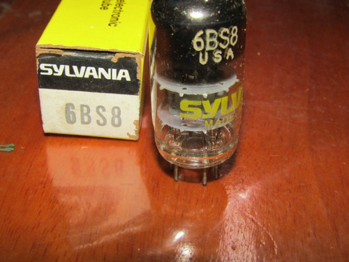 Válvula 6bs8 = 6n2 = Bear G3  Overdrive Pedal  Sylvania