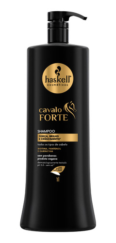 Shampoo Haskell Cavalo Forte 1 Litro