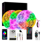 Tira Led 5050 Rgb 25mts Bluetoth Audiorritmica Control + App