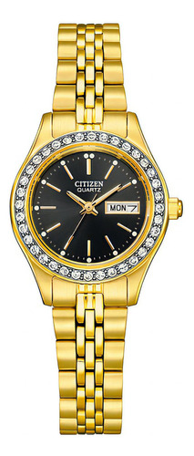 Reloj Citizen Quartz Quartz Eq0532-55e Para Mujer