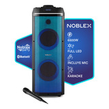 Torre De Sonido Noblex Mnt870f Bluetooth 6500w Color Negro