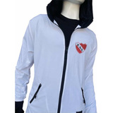 Campera Rompeviento Independiente White