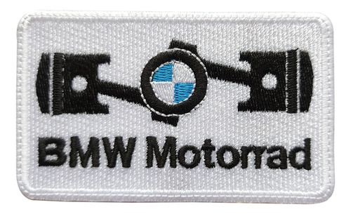 Parche Bordado Bmw Motorrad A Color Tarjetero Bwm Motos