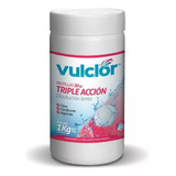 Pastillas Triple Acción Vulclor 200 Gr. X 1 Kg Vulcano Lenta