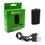 Kit Carga Y Juega Control Xbox One Pila Bateria + Cable