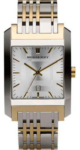 Reloj Burberry Bicolor Hecho En Suiza (swiss Made)