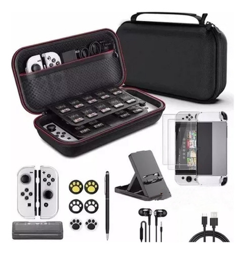 Kit De Accesorios Oled 17 En 1 Para Nintendo Switch