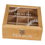 Caja De Almacenamiento De Bolsitas De Té Organizador De