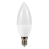 Ampolleta Led E14 Tipo Vela 7w Pack 10 Und 