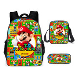 Mario Schoolbag Bolso Bandolera 3d Crossbord A