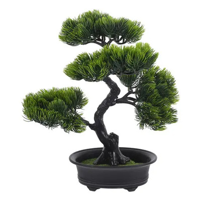 ` Árbol Bonsái Realista Árbol De Bonsái Artificial En Maceta