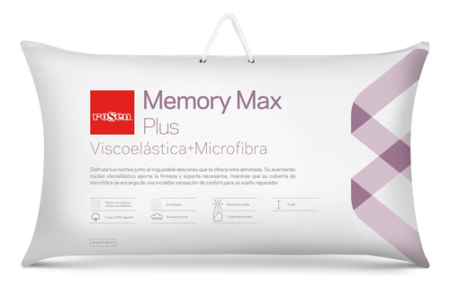 Rosen Almohada Memory Max Plus King  50 X 90 Cm