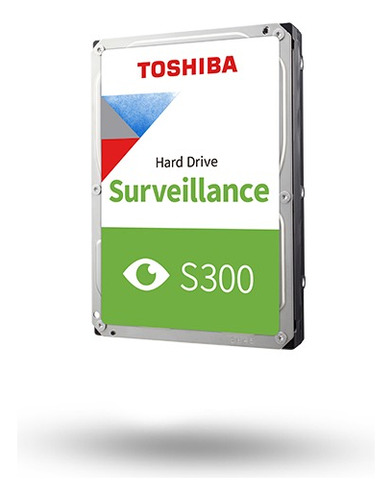 Hd Toshiba Surveillance S300, 4tb, 5400 Rpm, 3,5, Sata - Hdwt140uzsvar