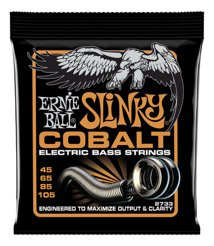 Cuerdas Bajo Eléctrico Ernie Ball Hybrid Slinky Cobalt 45-10