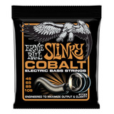 Cuerdas Bajo Eléctrico Ernie Ball Hybrid Slinky Cobalt 45-10