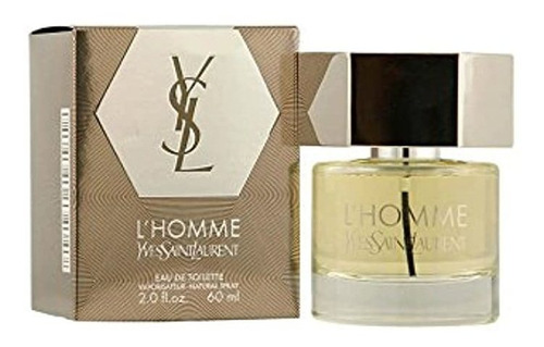 Ysl L 'homme Yves Saint Laurent Edt Spray De 2 Onzas