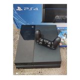 Playstation 4 Ps4 Fat 500gb - Usado -brinde Fifa 19 