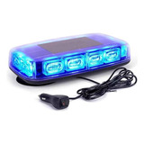 Baliza Estroboscopica 36 Led Azul Blanco Vehiculos Seguridad