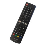 Controle Compatível LG Netflix/amazon Akb75095315 / 32lj600b