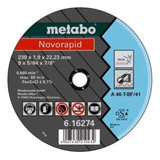 Disco De Corte Novorapid Metabo 125x1 Inox X25 U