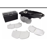 Visera Lupa Binocular Led 3,5-4v Lentes Prof Tobax Importado