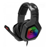 Fone Gamer (headset) Fortrek Black Hawk Rgb Micr. Canc Ruído