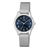 Reloj Qyq De Citizen Q02y-005py Mujer Azul  Somos Tienda