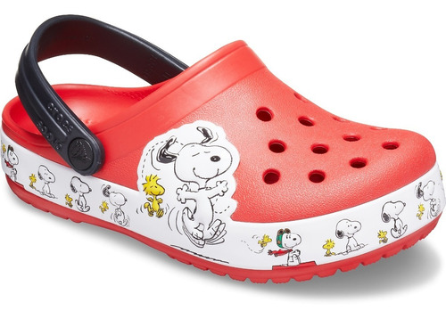 Kids Crocs Fun Lab Snoopy Woodstock Clog Original