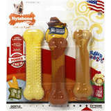 Nylabone Juguete Para Perros Hueso Pack 3 Unidades - 11 Kg