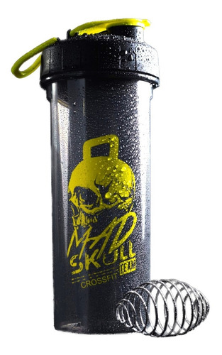 Shaker Mad Skull Design Vaso Gym Caramañola 750 Ml Bpa Free