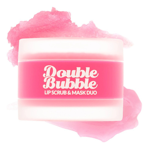 Exfoliante Y Bálsamo Para Labios Double Bubble Amor Us 