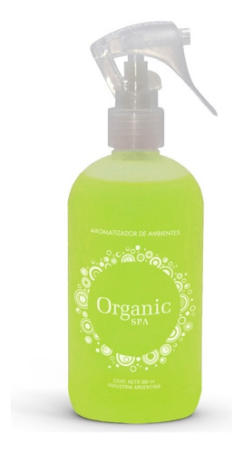 Aromatizador De Ambientes X 350ml Citrus Organic Spa