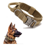 Collar De Perro Tácticocollar Perro Nailon Militar Grueso