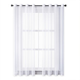 2 Piezas Cortinas Blackout Traslucida Decoracion 132*213cm