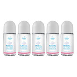 5 Roll-on Kristal Desodorante Unisex Shelo (aroma A Elegir)